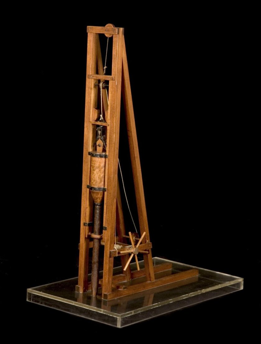 Сувенир-модель "гильотина"