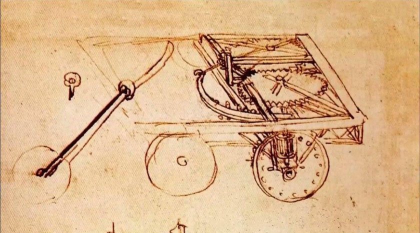 Автомобиль Леонардо да Винчи