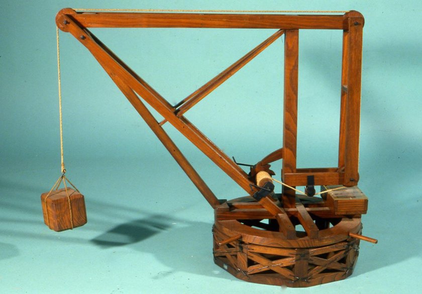 Кран да Винчи подъемный