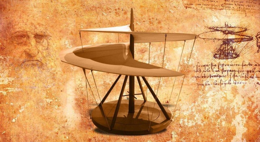 Леонардо Давинчи изобретения