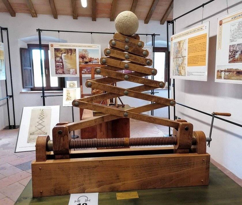 Ткацкий станок Леонардо да Винчи