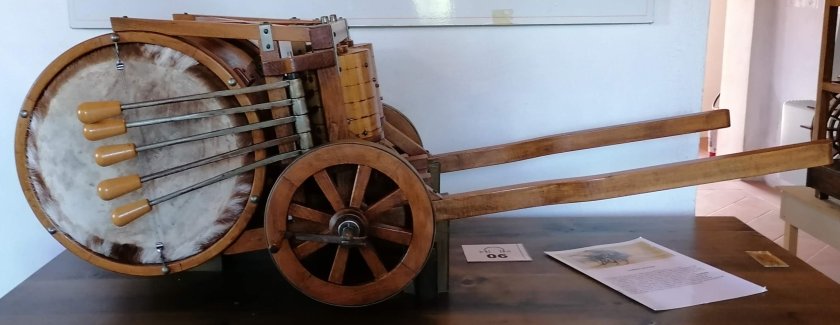 Военный барабан Леонардо да Винчи