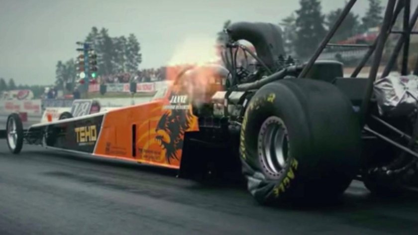 Драгстер топ Фуел