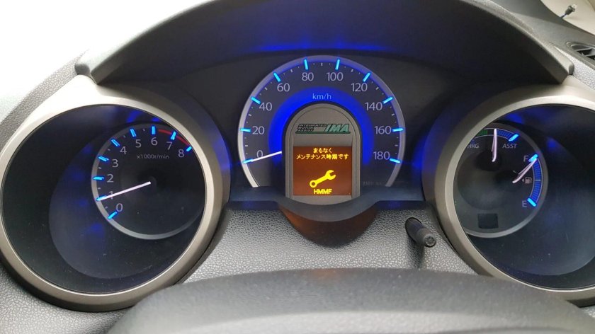 Приборная панель на фит гибрид