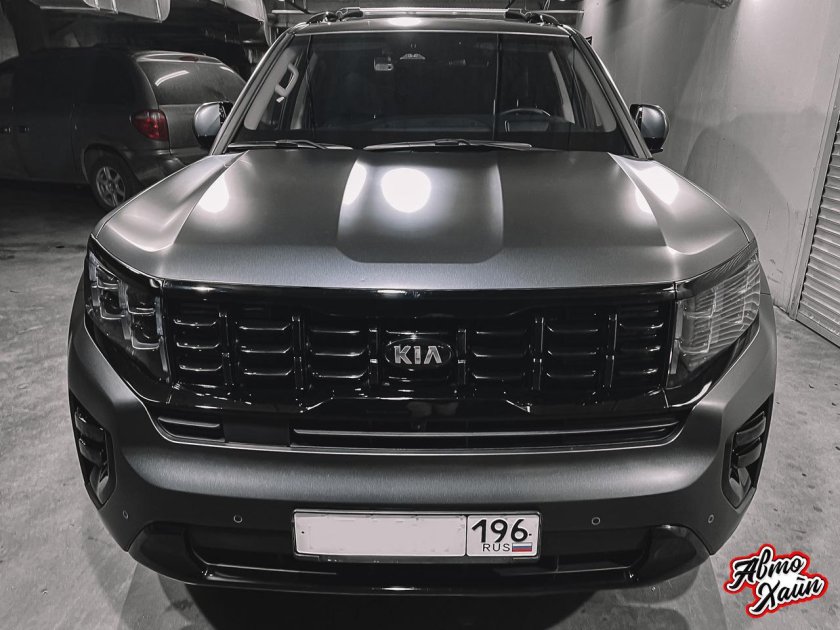 Kia Mohave антихром