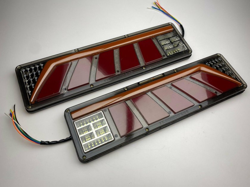 Задние led фонари грузовые