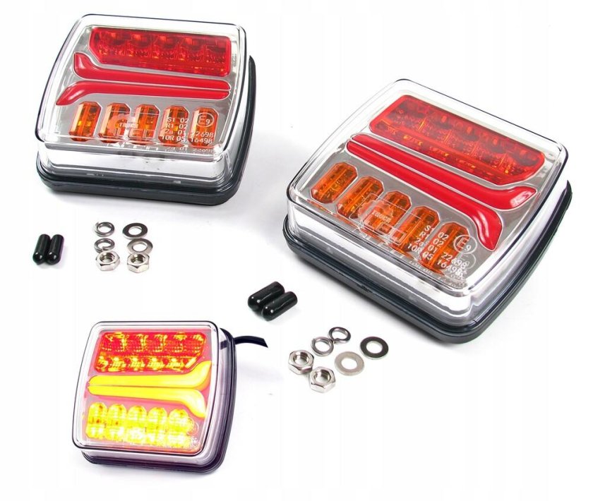 Фонарь задний прицепа МЗСА диодный