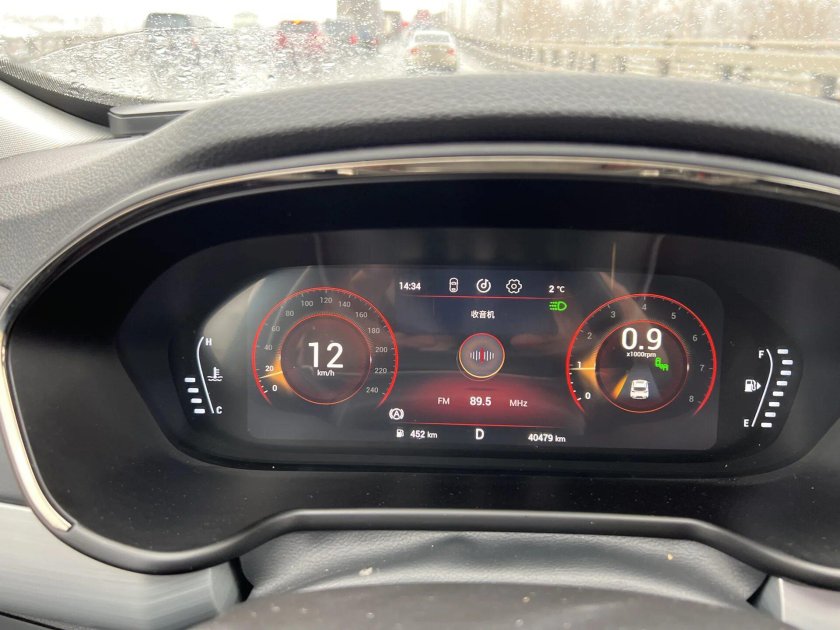 Exceed TXL приборная панель