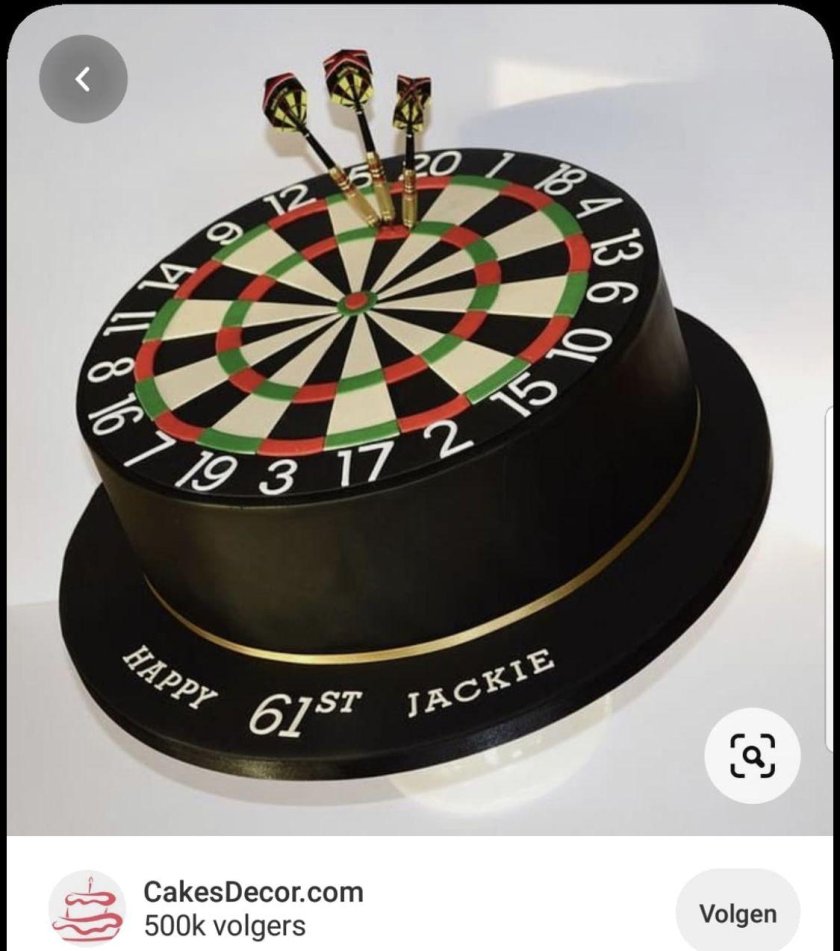 Торт дартс