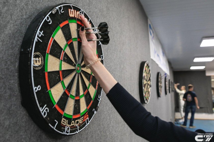 Елена Шульгина дартс