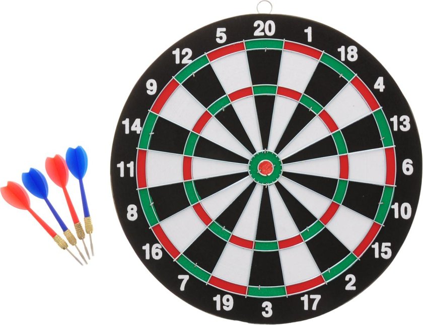 Дартс двухсторонний 17" Dart Sport + 6 дротиков