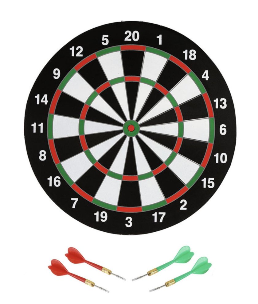 Дартс с дротиками