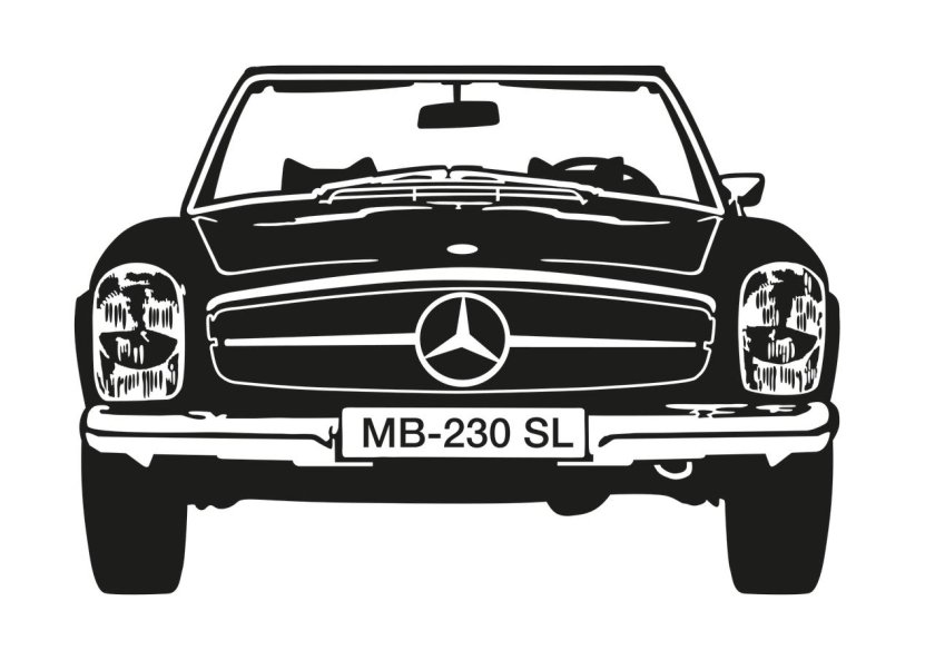 Силуэт автомобиля