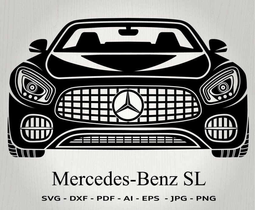 Мерседес силуэт