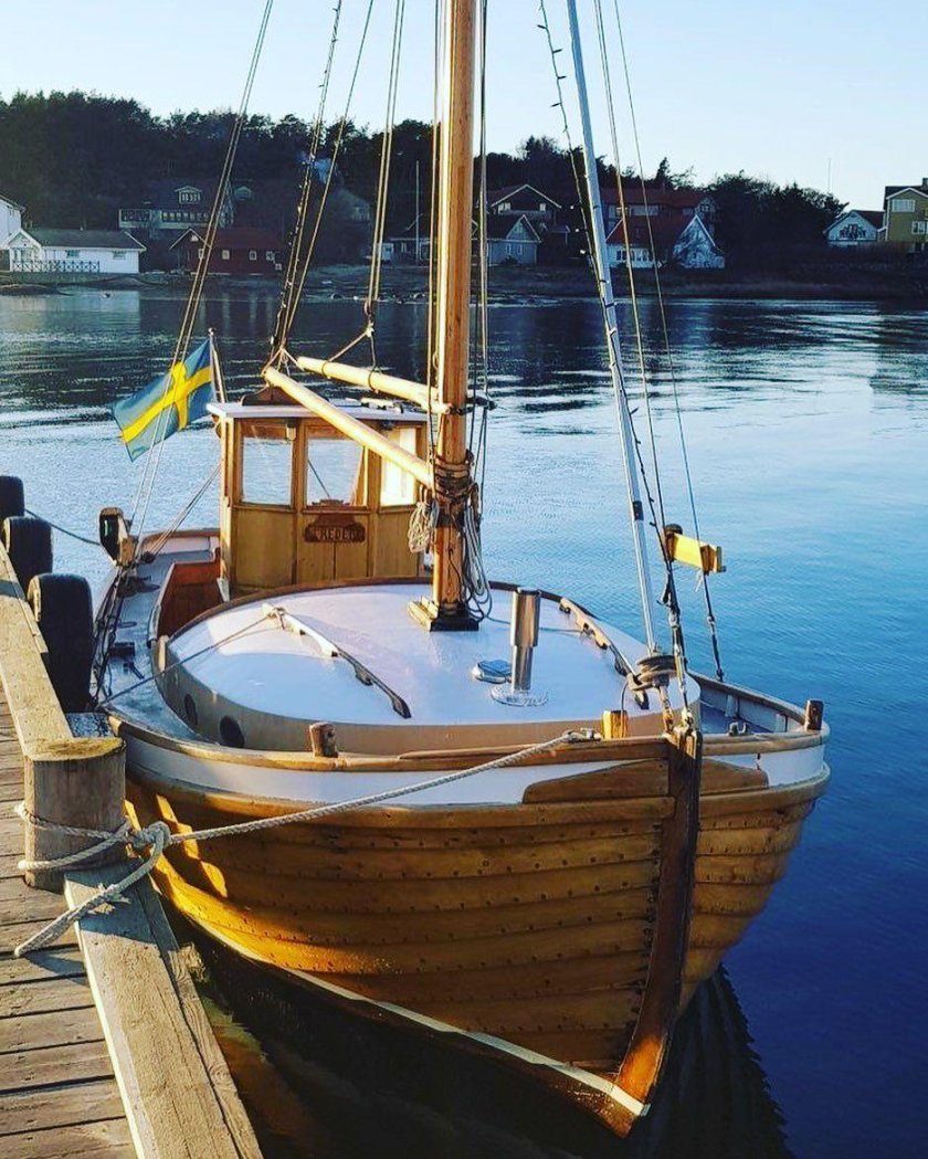 Деревянные парусные яхты