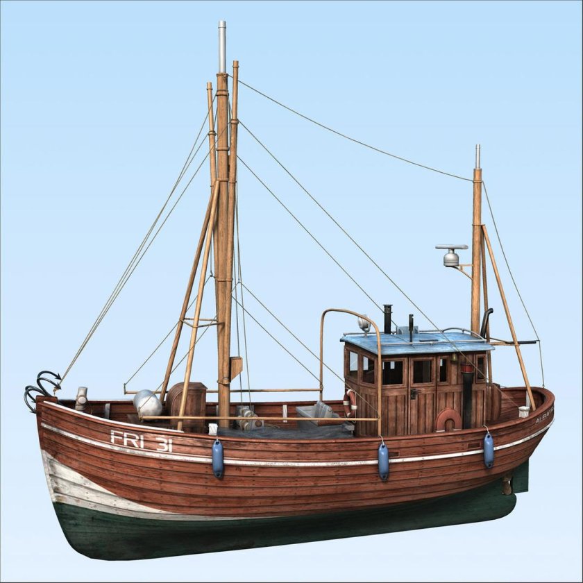 Парусно-моторный бот ПБ-27