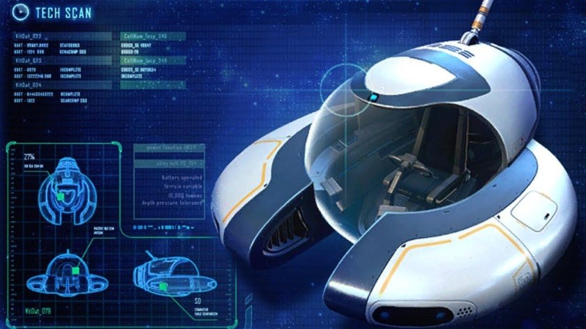 Subnautica чертежи мотылька