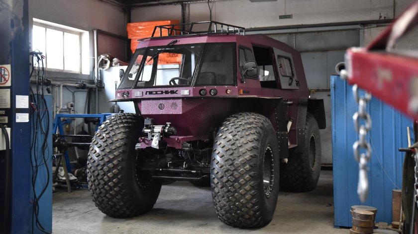 Снегоболотоход «Лесник-профи»