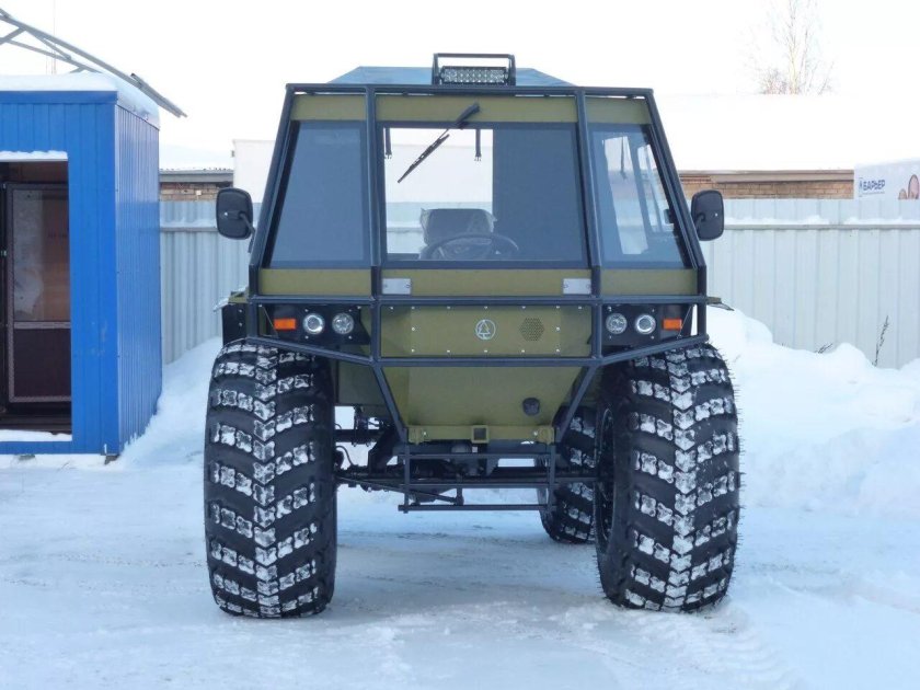 6 Колесный снегоболотоход Лесник Север МД