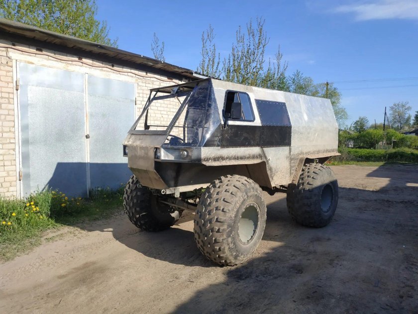Вездеход на ободрышах ГАЗ 66