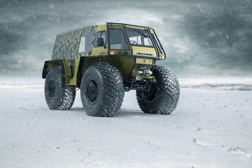 Снегоболотоход «Лесник-профи»