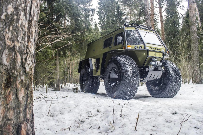 Снегоболотоход «Лесник-профи»