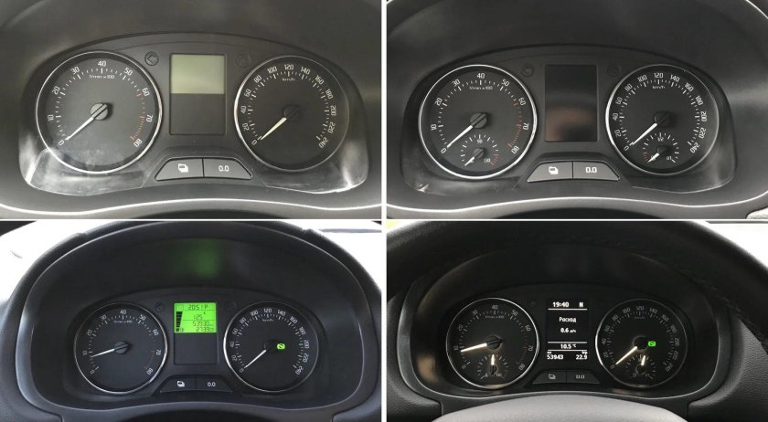 Панель Шкода Фабия 2