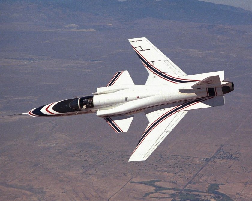X-29 forward Swept Wing Jet