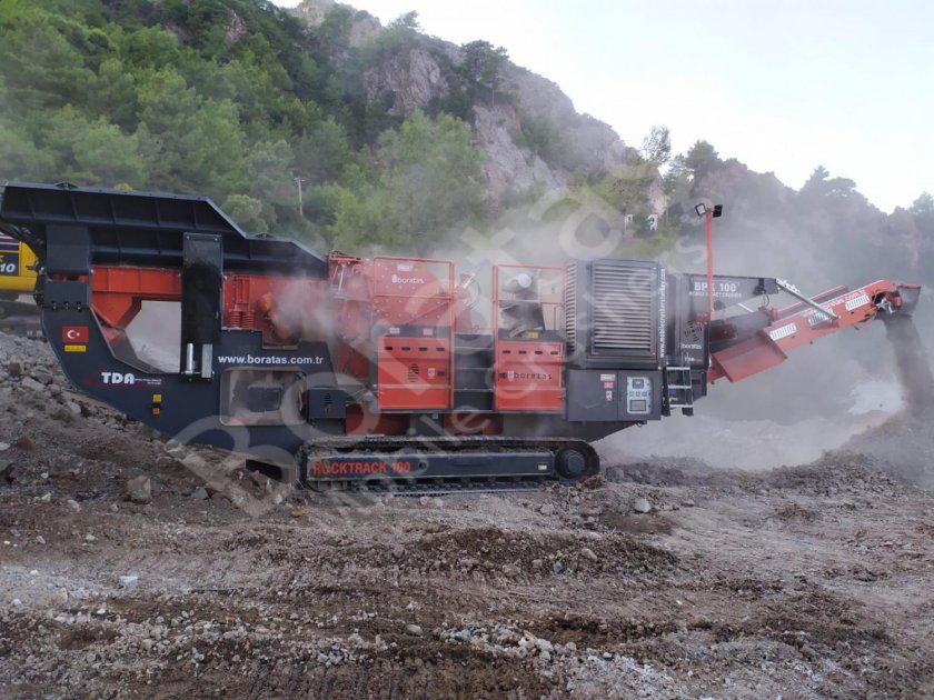 Мобильная роторная дробилка