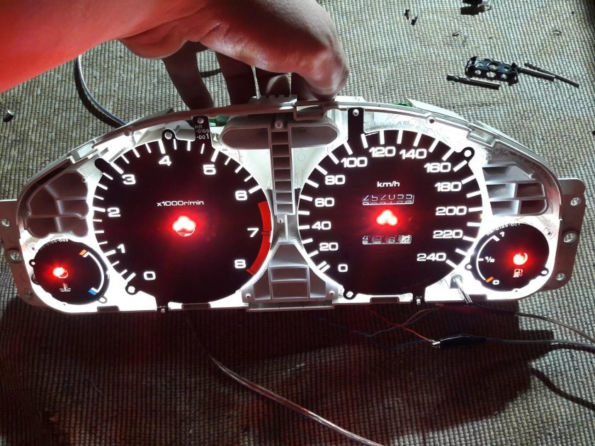 Приборная панель Honda Accord 6