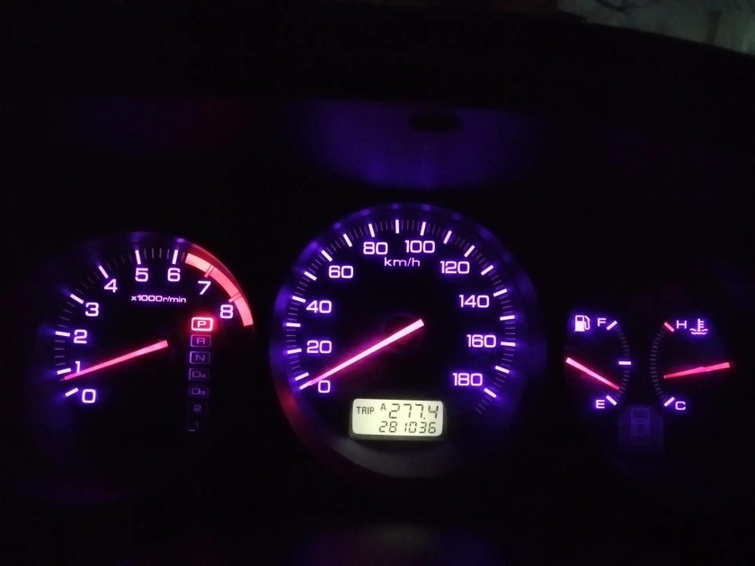 Лампочки в приборную панель Хонда Торнео