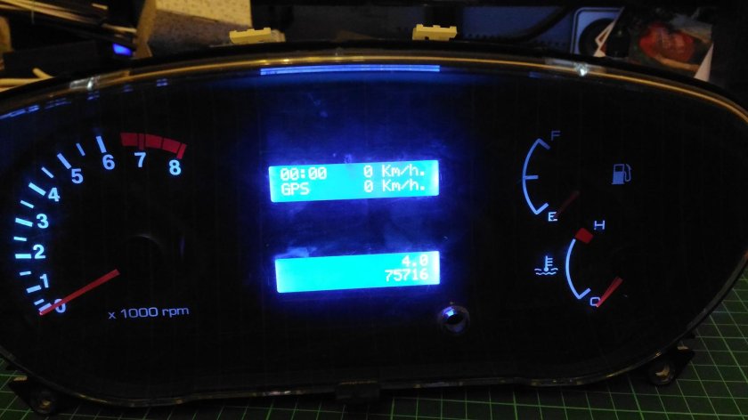 Электронная приборка на Hyundai Accent