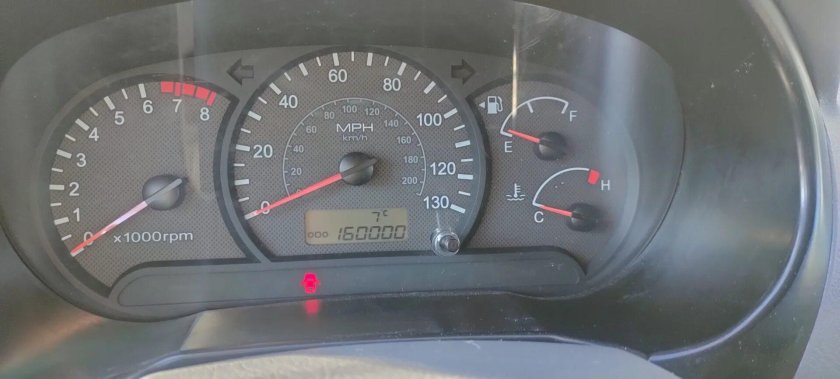 Шкалы приборов акцент ТАГАЗ АТ