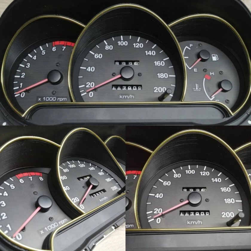 Акцент колодцы в приборную панель