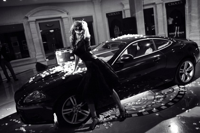 Фотосессия с машиной