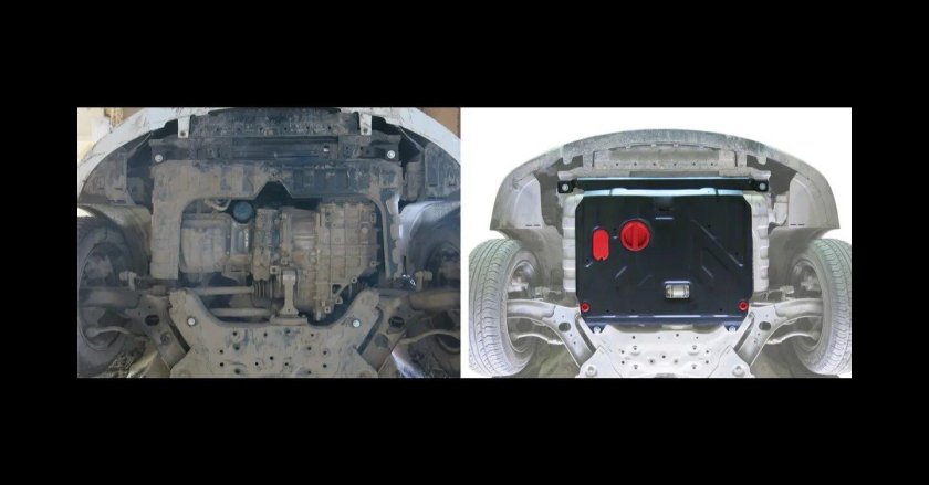 Защита картера кия Рио 3