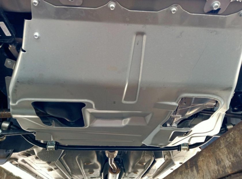 Защита картера Лада Гранта лифтбек