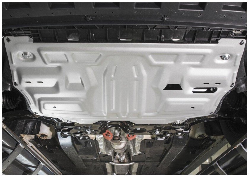 Защита двигателя Шкода Рапид 2014