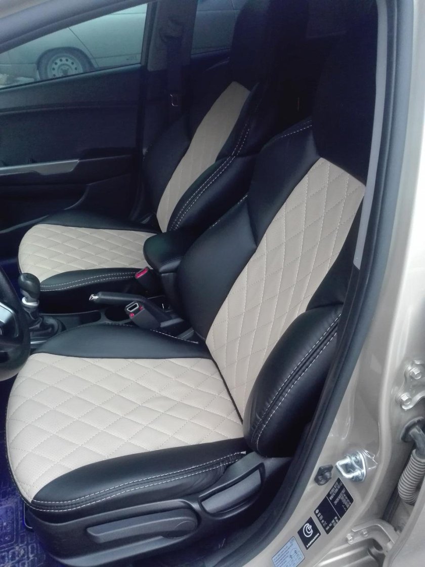 Чехлы на Киа Рио 2019 седан