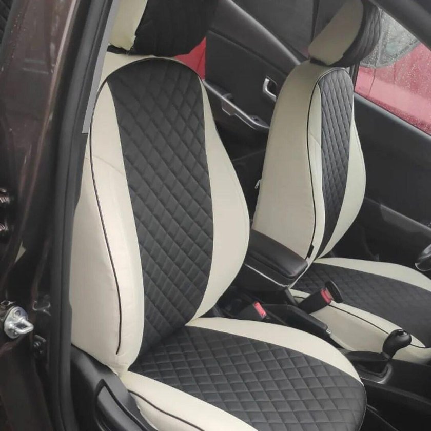 Чехлы Киа Рио 3 ромб