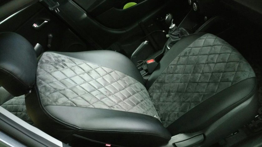 Чехлы Автопилот ромб Киа Церато 3