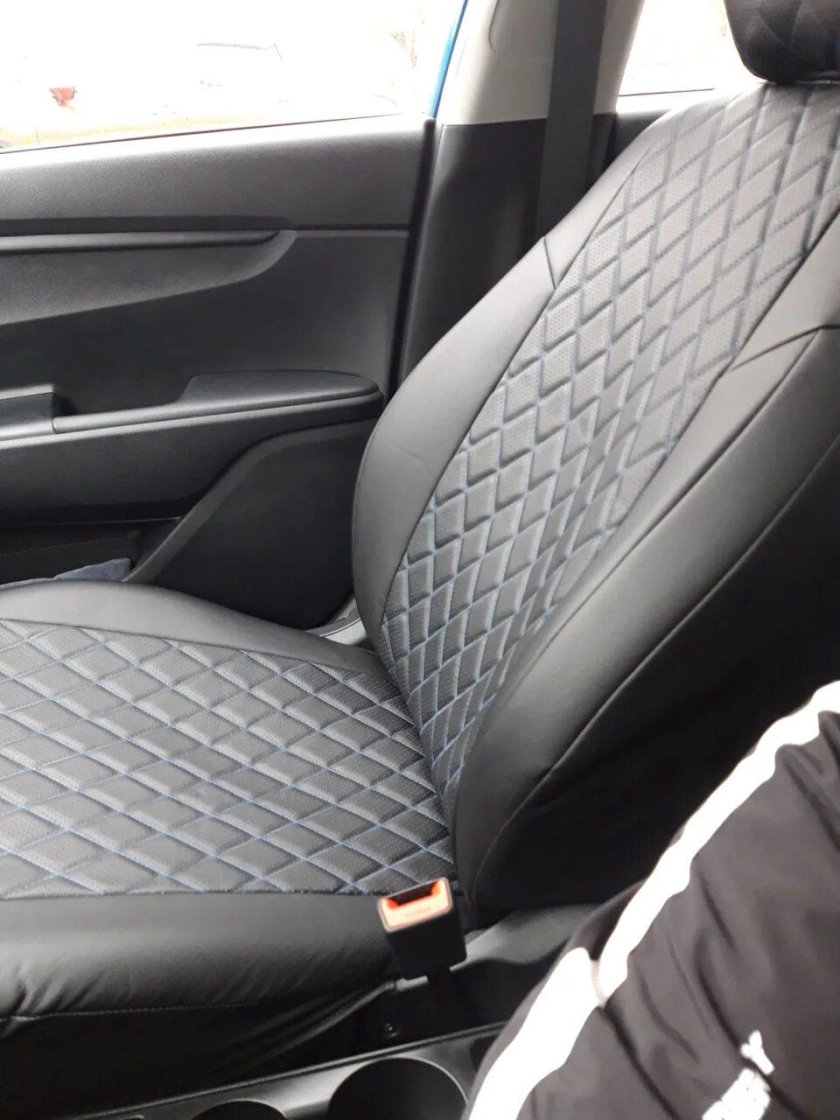 Чехлы Киа Рио 3 ромб