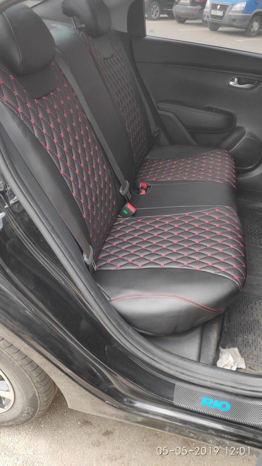 Чехлы Киа Рио 4 седан