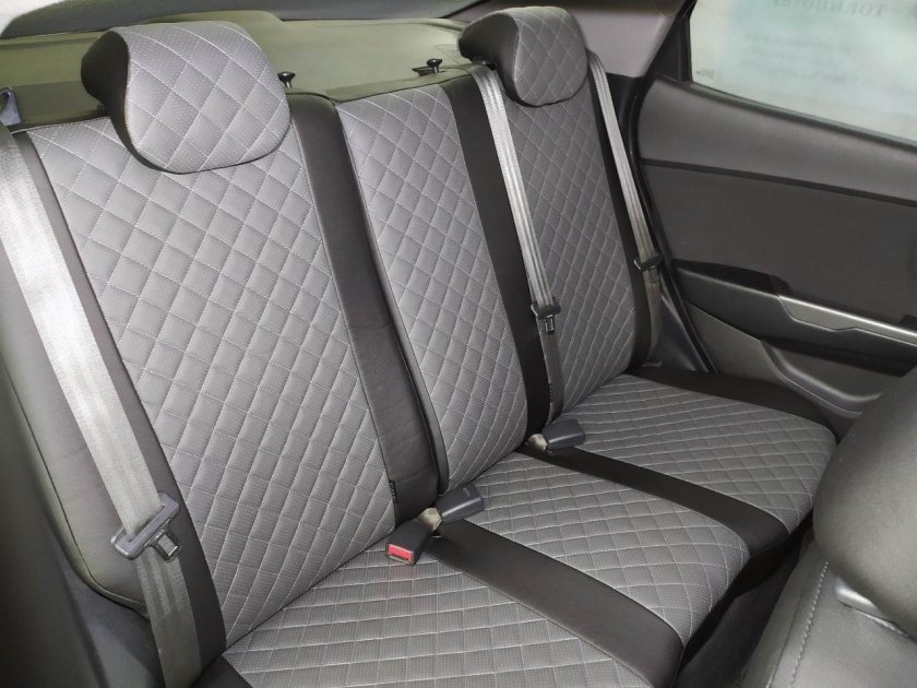 Чехлы Киа Рио 3 ромб