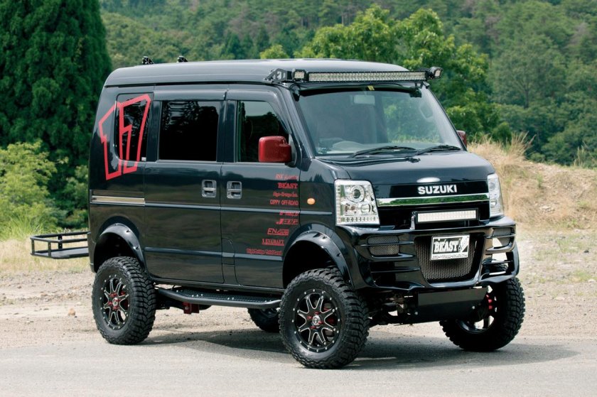 Судзуки микроавтобус 4х4