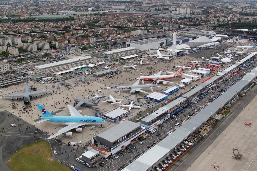 Международный авиасалон Ле Бурже