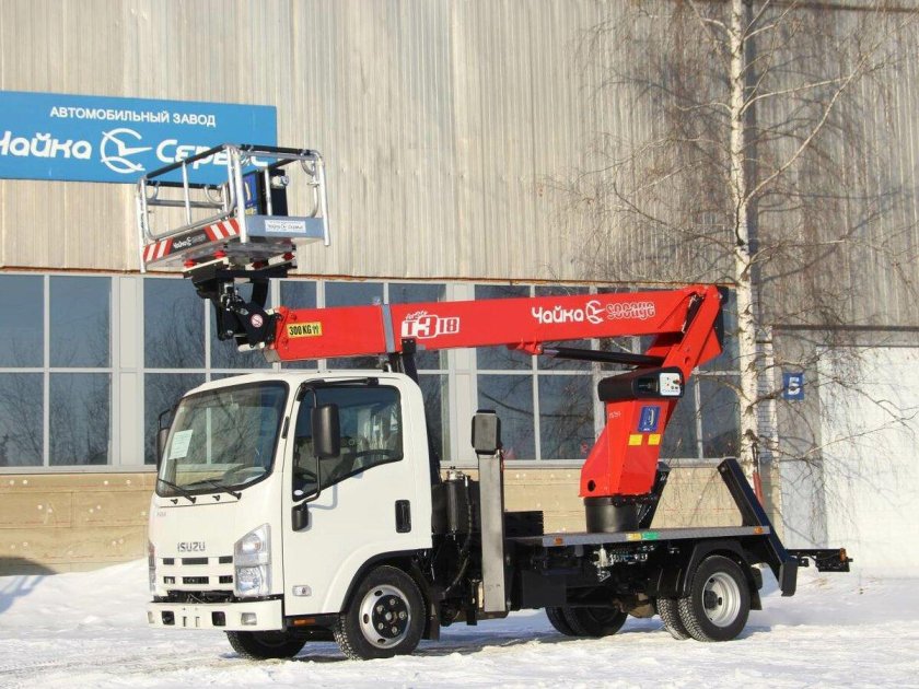 Подъёмник прицепной t 318 Чайка-Socage