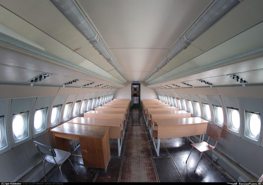 Ил-62 салон