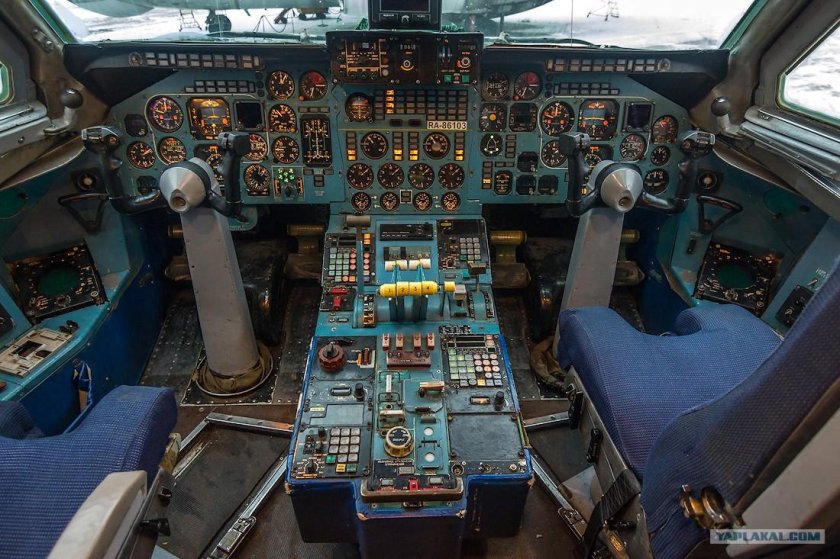 Ил-86 кабина