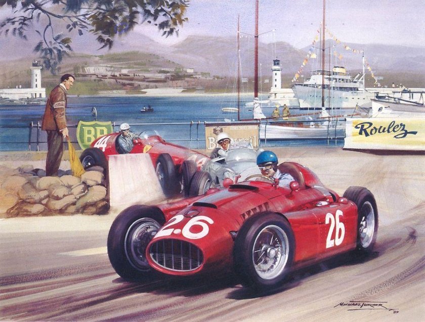 Michael Turner формула 1 живопись